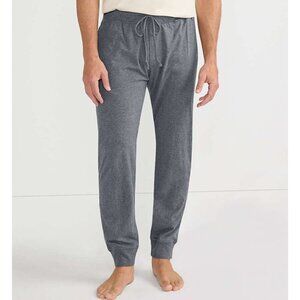 NWOT Lands' End Men's XXL Lounge Pants Gray Cotton Elastic Waist